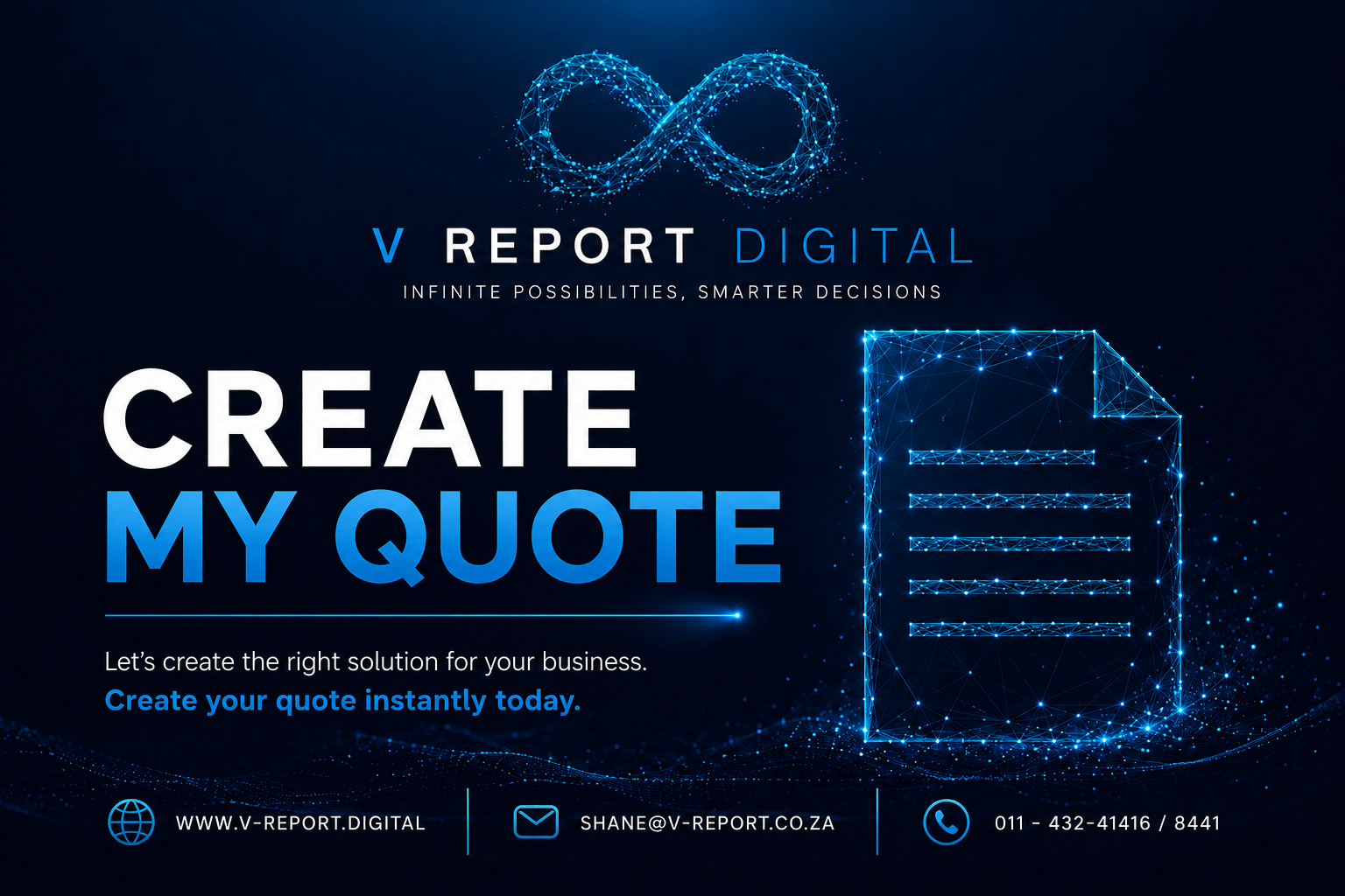 V-Report Real Time Solution